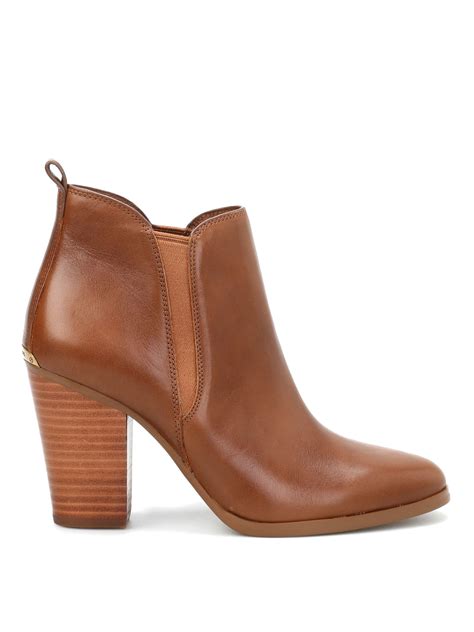 michael kors brandi boots leather|Michael Kors ankle boots sale.